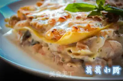 Make Italian seafood lasagna step 4