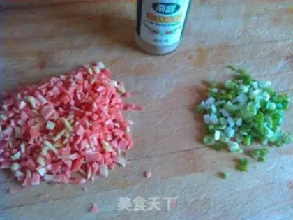 Make Two rice lambs are so greasy step 3