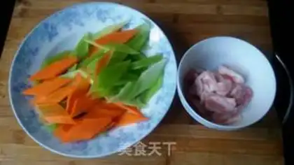 Make Blue meat step 1