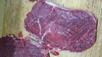Make Red steak step 1
