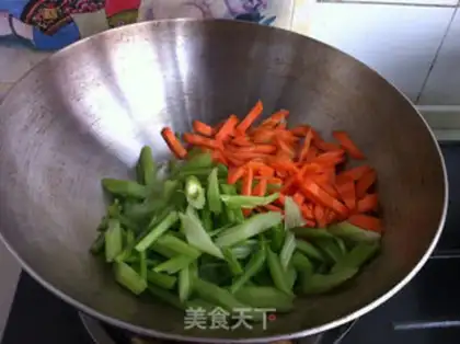 Make The Celery Lily step 4