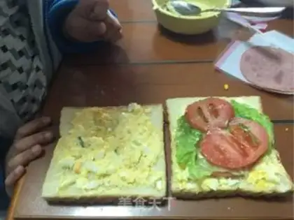 Make A sandwich step 2