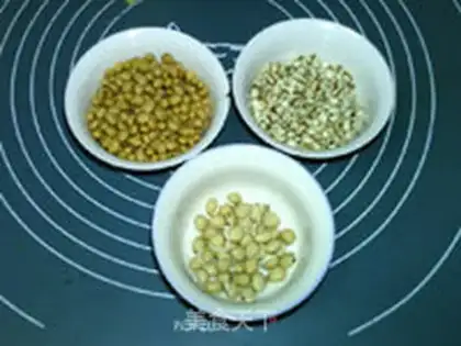 Make The soybeans step 0