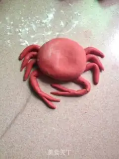 Make Crab bean bag step 11