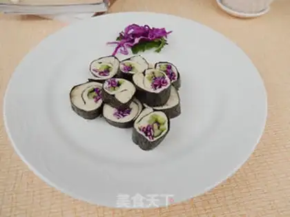 Make Vegetable rolls step 6