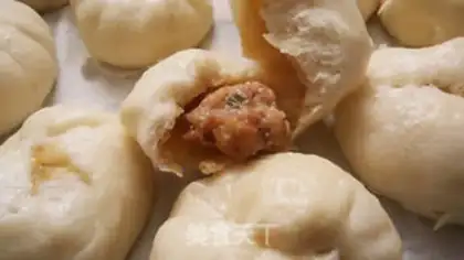 Make Meat sauce buns step 9