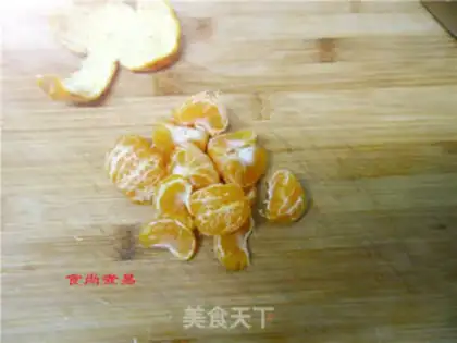 Make Orange apple milk step 2