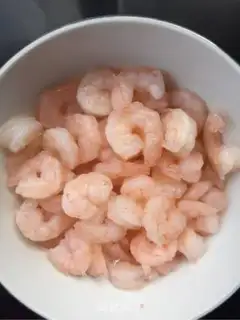 Make Soybeans and shrimp step 1