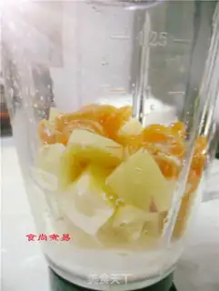 Make Orange apple milk step 4