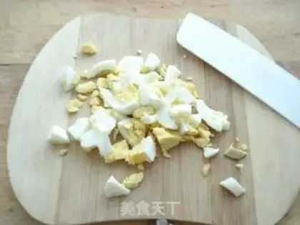 Make Corn salad sandwich step 1