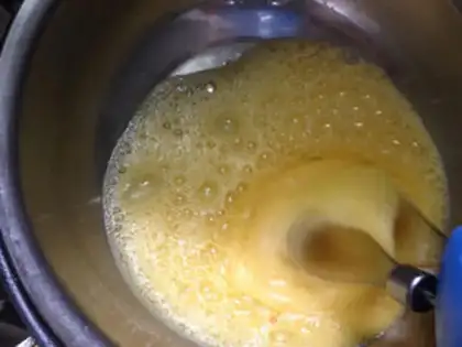 Make French sponge cake step 4