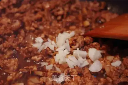 Make Meat rice step 14