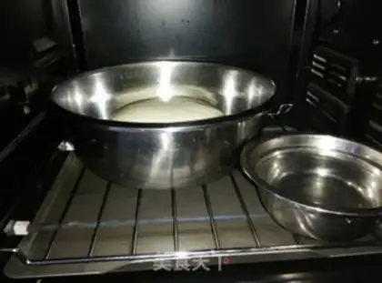 Make Food buns step 1