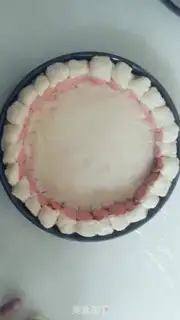 Make PIZZA ON THE SCRAWNY HAM ROLL step 5