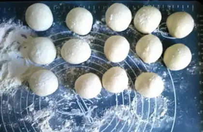 Make Food buns step 5