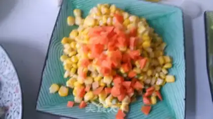 Make Corn tofu step 1