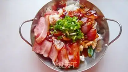 Make Bacon seafood pan step 6