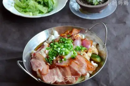 Make Bacon seafood pan step 7