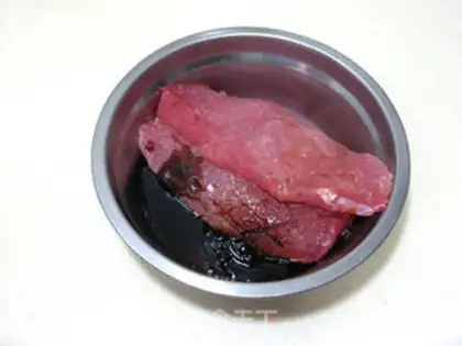 Make Air-cooked steak step 1