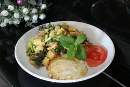 Make Black pepper spicy Zen salad step 8