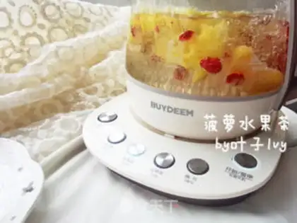 Make Pineapple fruit tea step 3
