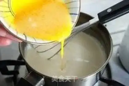 Make French caramel pudding step 4