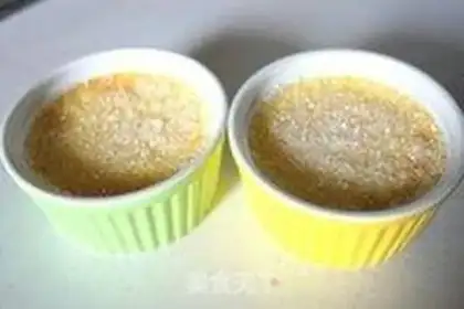 Make French caramel pudding step 8