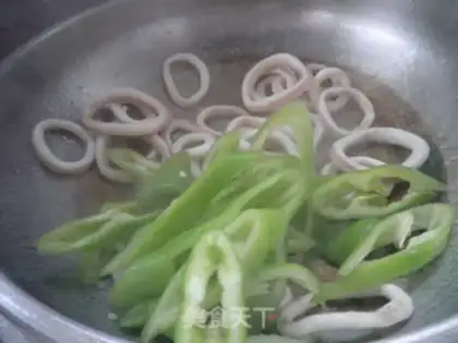 Make The green peppers step 6