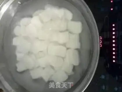 Make Hot fried rice cake step 3