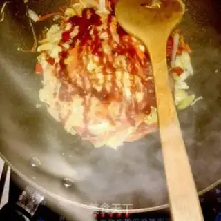 Make Hot fried rice cake step 6
