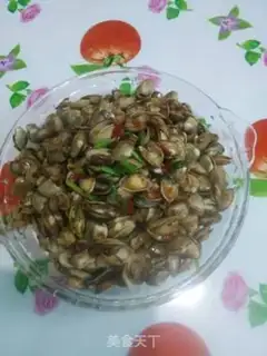 Make Fish bean spicy little clams step 7