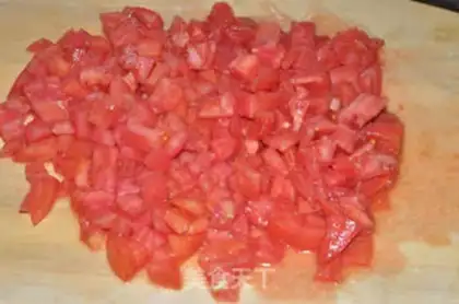 Make Tomato omelet noodles step 9