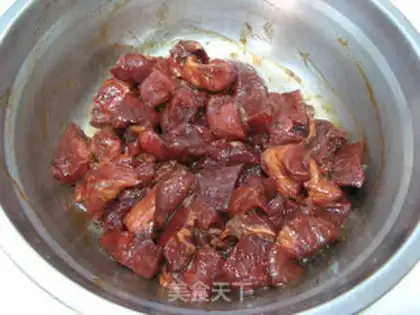 Make Air-cooked beef step 2