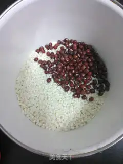 Make Red bean wine step 0