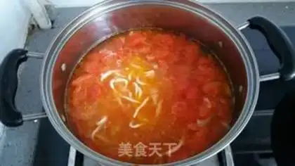 Make Tomato bag of egg noodles step 7