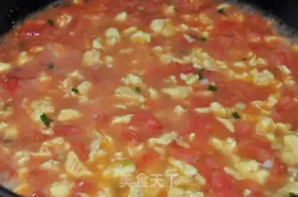Make Tomato omelet noodles step 17