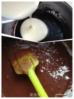 Make Melvin chocolate cake step 4