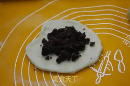 Make Bean roll bread step 5