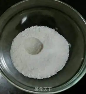 Make Protein coconut ball step 3