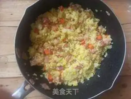 Make Bacon pineapple rice step 8