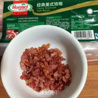 Make Bacon mashed toast step 0