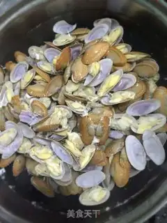 Make ♪ Flower clams ♪ step 1
