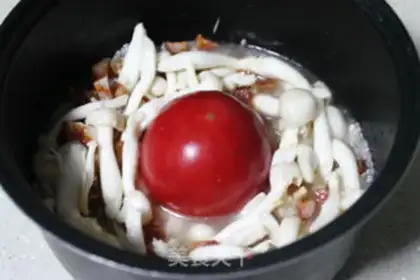 Make The whole tomato rice step 3