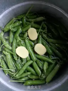 Make Salty peas step 2