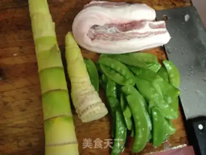Make ♪ Ray-fried Dutch beans ♪ step 0