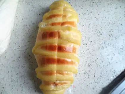 Make caterpillar bread step 14