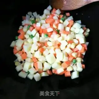 Make Five-colored rice step 7