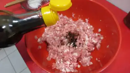 Make Fresh pot sticker step 2
