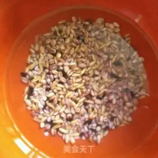 Make Five grains of rice step 1