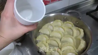 Make Fresh pot sticker step 14
